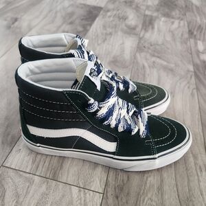 Nwt Vans SK8-HI Leather Sneakers size Women's 9, Men's 7.5